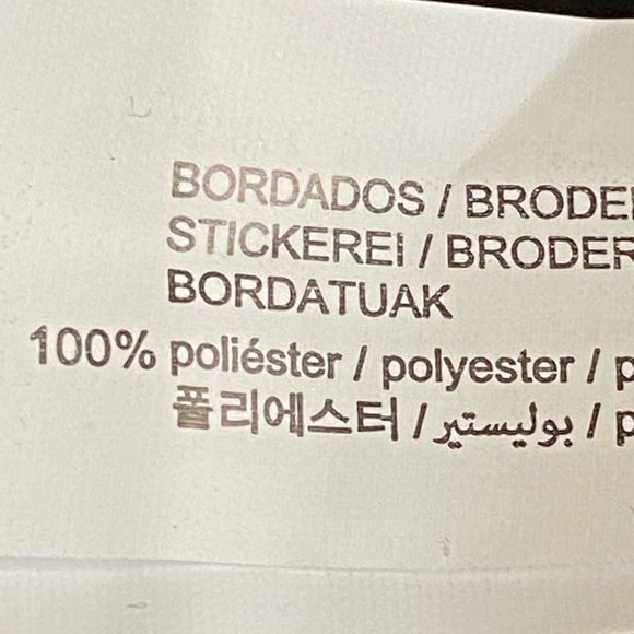 NWT. Zara Black Openwork Embroidery Midi Dress. Size S. - Picture 7 of 10